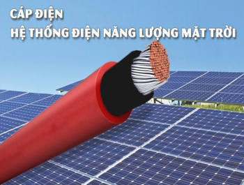 Dây cáp chuyên dụng năng lượng mặt trời Solar Cable PV1-F 4.0mm2 100m